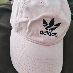 Adidas blush pink baseball cap